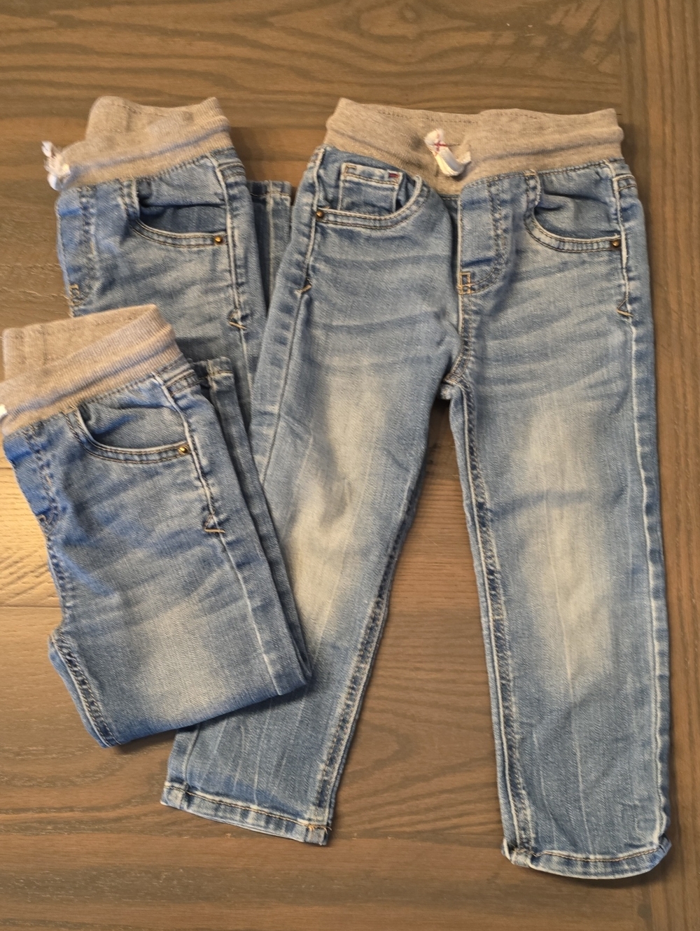 Cat & Jack Toddler Straight Leg Drawstring Jeans - Boys 3T
